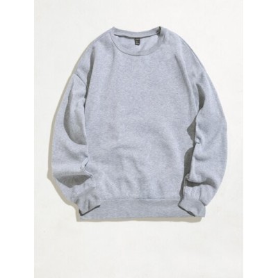 EZwear Solid Round Neck Sweatshirt - Choose Your Size