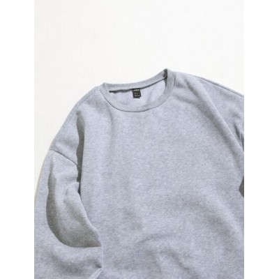 EZwear Solid Round Neck Sweatshirt - Choose Your Size