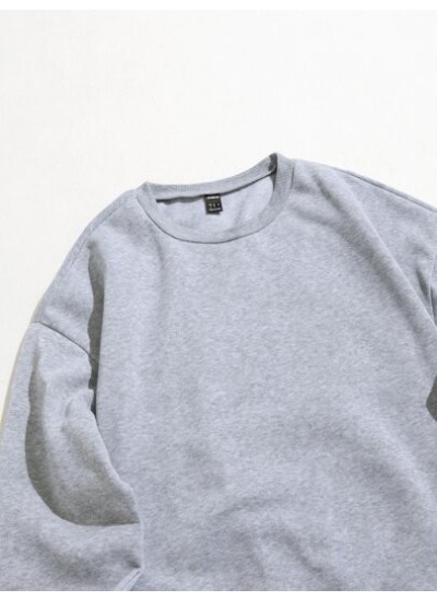 EZwear Solid Round Neck Sweatshirt - Choose Your Size