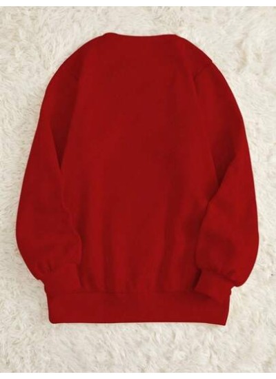 Slayr Round Neck Loose Long Sleeve Sweatshirt - Choose Your Size