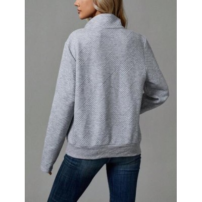 LUNE Contrast Trim Kangaroo Pocket Sweatshirt - Choose Your Size