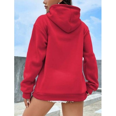 EZwear Women.s Drawstring Hooded Sweatshirt - Choose Your Size