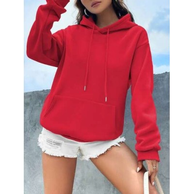 EZwear Women.s Drawstring Hooded Sweatshirt - Choose Your Size