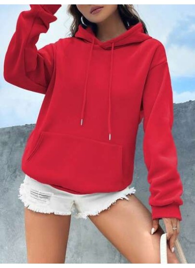 EZwear Women.s Drawstring Hooded Sweatshirt - Choose Your Size