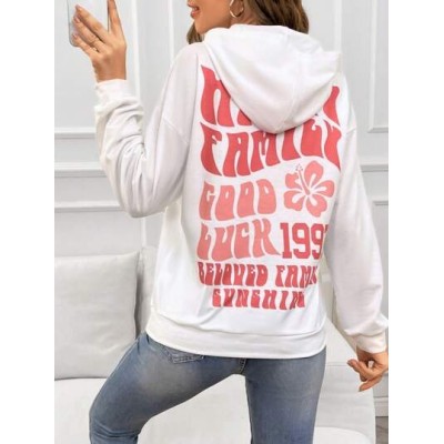 Unity Slogan Graphic Drop Shoulder Hoodie - Choose Your Size