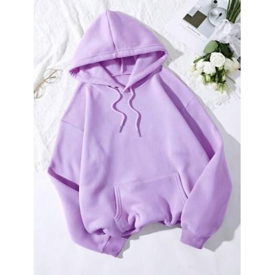 EZwear Kangaroo Pocket Drawstring Thermal Lined Hoodie - Choose Your Size