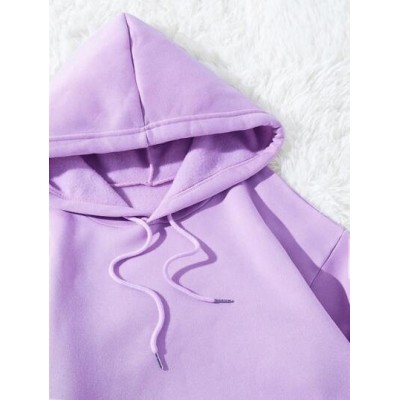 EZwear Kangaroo Pocket Drawstring Thermal Lined Hoodie - Choose Your Size