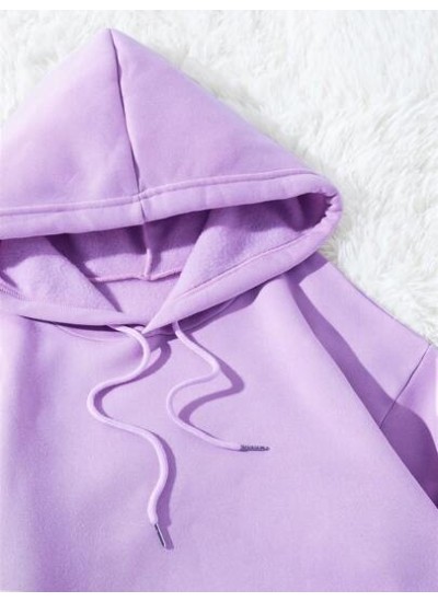 EZwear Kangaroo Pocket Drawstring Thermal Lined Hoodie - Choose Your Size