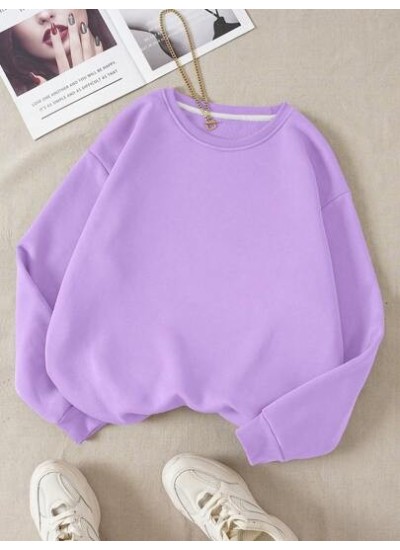 EZwear Solid Thermal Lined Sweatshirt - Choose Your Size