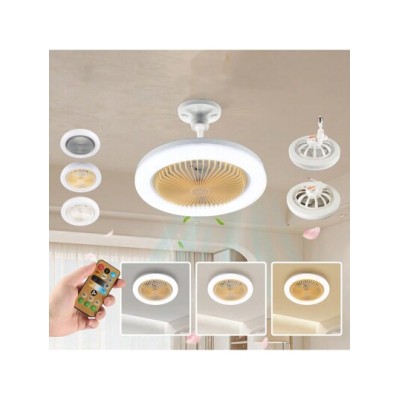 1pc Ceiling Fan Light, E27 Screw Mouth Installation, Directly Connected To The C